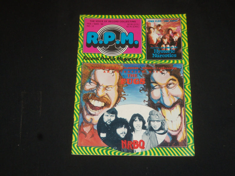 1986 FEBRUARY/MARCH R.P.M. MAGAZINE - THE FUGS COVER - SP 5908