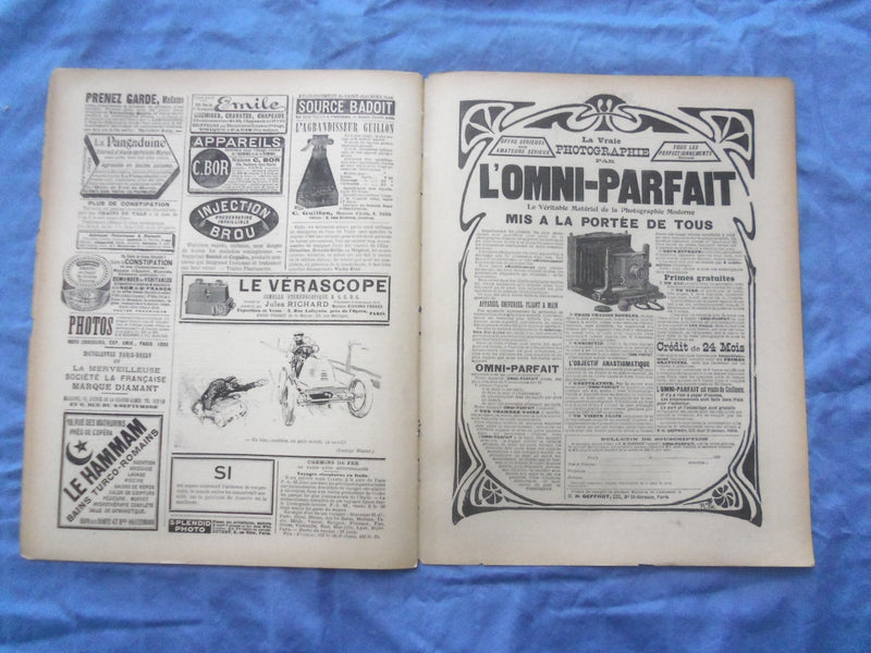 1903 MAY 2 LE SOURIRE MAGAZINE - ILLUSTRATED COMEDY - FRENCH TEXT - SP 4865M