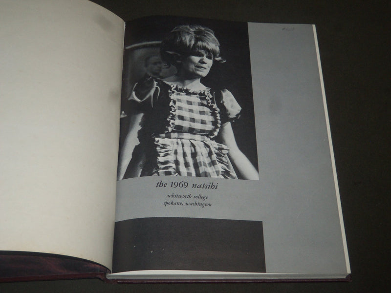 1969 NATSIHI WHITWORTH COLLEGE YEARBOOK - SPOKANE, WASHINGTON - PHOTOS - YB 972
