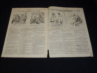 1880 JOURNAL AMUSANT ILLUSTRE FRENCH MAGAZINE LOT OF 30 - FASHION ILLUS- O 3197J