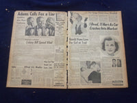 1958 JUNE 27 BOSTON RECORD AMERICAN NEWSPAPER-15 DIE IN JET TANKER CRASH-NP 6260