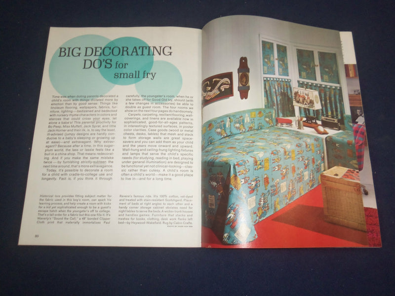 1967 FALL/WINTER MCCALL'S YOU-DO-IT HOME DECORATING MAGAZINE - ST 5153B