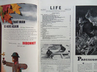 1942 OCTOBER 12 LIFE MAGAZINE - CALIFORNIA WAR WORKER - L 308