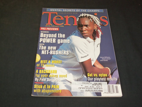 1998 FEBRUARY TENNIS MAGAZINE - VENUS WILLIAMS - SP 7436