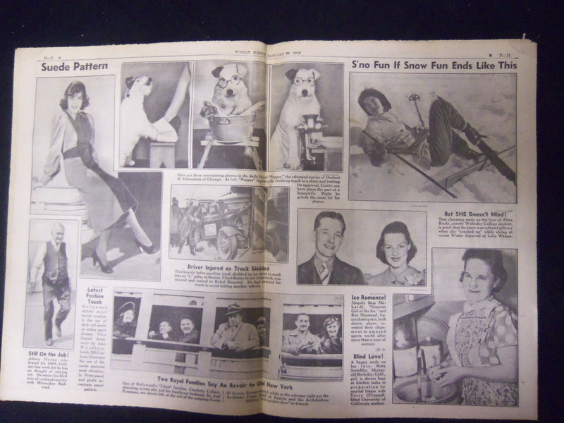 1938 JAN 30 NY SUNDAY MIRROR-GROWING NUMBER OF GIRL SLAYERS CAUSING ALARM-NP2254