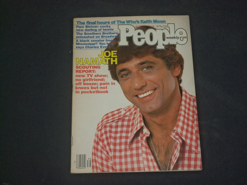 1978 SEPTEMBER 25 PEOPLE MAGAZINE - JOE NAMATH - B 4854