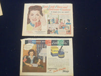 1930'S-1950'S MOVIE STAR COLOR COMICS ADS - LOT OF 13 - NP 5269