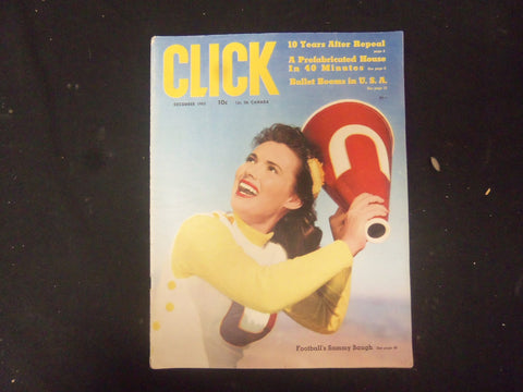 1943 DECEMBER CLICK MAGAZINE - NICE COVER, PHOTOS & ARTICLES INSIDE - ST 4070