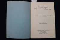 1947-1950 SUSAN BURKICK DAVIS SIGNED PAMPHLETS - LOT OF 2 - K 1622