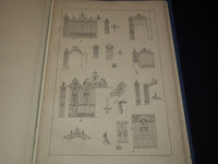 1879 EXAMPLES OF DECORATIVE WROUGHT IRONWORK 17TH & 18TH CENTURIES - #34