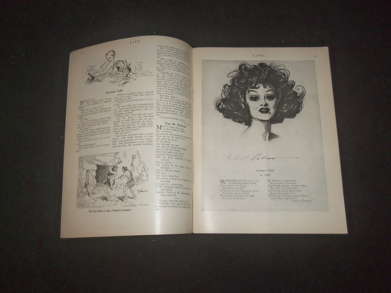 1922 JANUARY 26 LIFE MAGAZINE - THE SPORT - L 772E