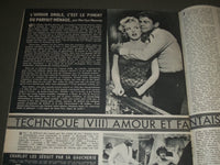 1960 NOV 1 CINEMONDE FRENCH MAGAZINE -LAURENT TERZIEFF - MARILYN MONROE- SP 8552