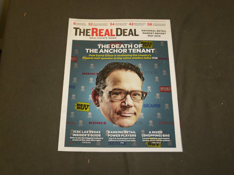2016 MAY THE REAL DEAL MAGAZINE - THE DEATH OF THE ANCHOR TENANT - B 5192
