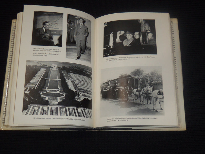 1988 WASHINGTON GOES TO WAR BOOK INSCRIBED BY DAVID BRINKLEY - KD 2771C