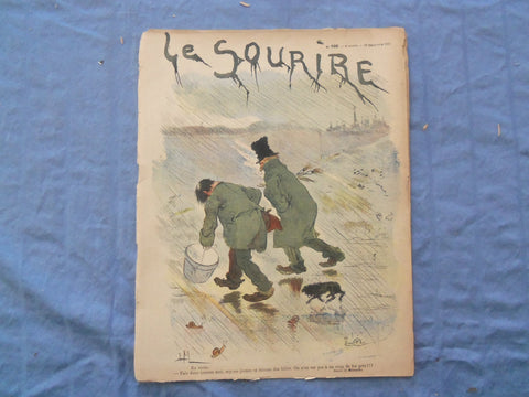 1902 DEC 27 LE SOURIRE MAGAZINE - ILLUSTRATED COMEDY - FRENCH TEXT - SP 4865H