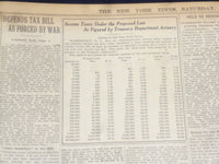 1917 MAY 12 NEW YORK TIMES - BALFOUR AN DVIVIANI WELCOME U.S. AS ALLY - NT 9141