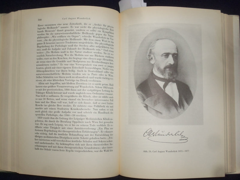 1959 GROBE ARZTE HARDCOVER BOOK BY DR. HENRY E. SIGERIST - GERMAN TEXT - KD 9003