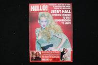 1996 OCTOBER 26 HELLO! MAGAZINE - JERRY HALL COVER - E 25759