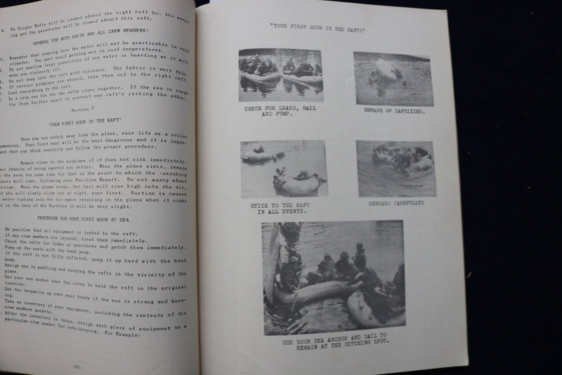 1944 DINGHY DINGHY.... PREPARE FOR DITCHING SOFTCOVER BY DONALD L. ARLEN - K 663