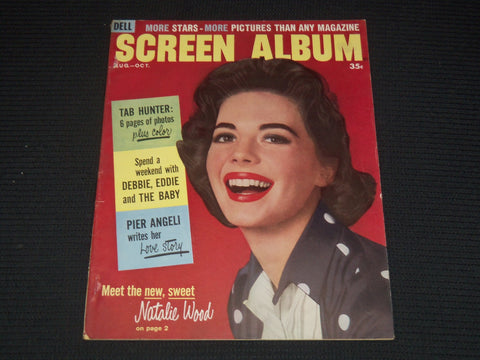 1957 AUGUST-OCTOBER SCREEN ALBUM MAGAZINE - NATALIE WOOD COVER - E 14673