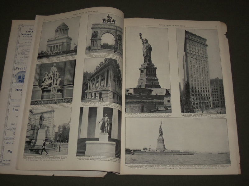 1905 KING'S VIEWS NEW YORK SOFTCOVER BOOK - GREAT ILLISTRATIONS - J 2600
