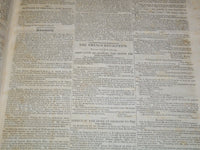 1830-1831 THE ALBION WEEKLY GAZETTE BOUND VOLUME NO. 9 - NEW YORK - R 89Z