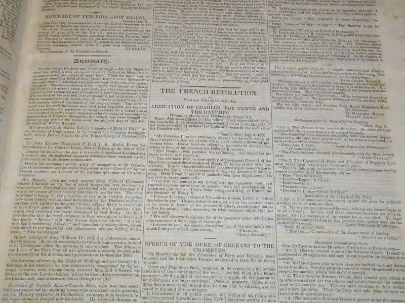 1830-1831 THE ALBION WEEKLY GAZETTE BOUND VOLUME NO. 9 - NEW YORK - R 89Z