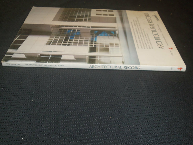 1981 APRIL ARCHITECTURAL RECORD MAGAZINE - HARTFOR SEMINARY FOUNDATION- ST 1682F
