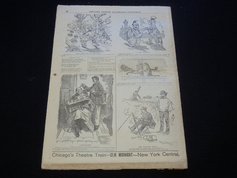 1902 SEPT 7 NEW YORK TRIBUNE ILLUSTRATED SUPPLEMENT - JOHN M. FARLEY - NP 9006