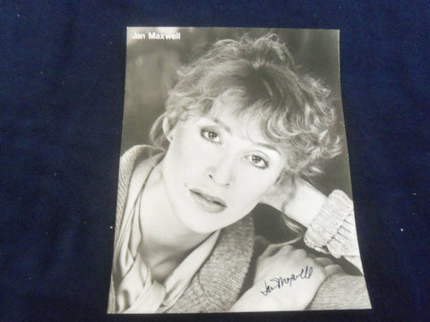 JAN MAXWELL 8x10 AUTOGRAPHED PHOTOGRAPH