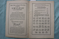 1926 UKULELE BEAUTIFUL BALLARDS SOFTCOVER BOOK - WITMARK COLLECTION - K 3378