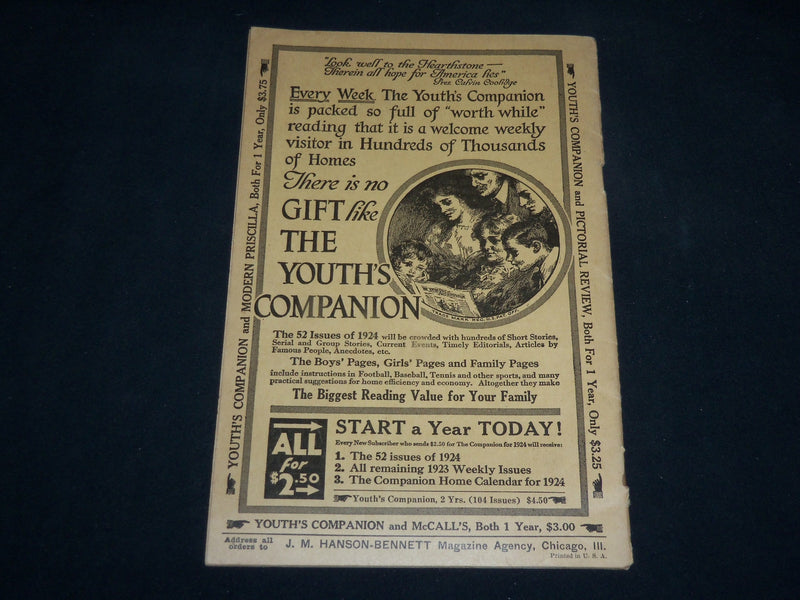 1924 J. M. HANSON BENNETT NEWSPAPER WHOLESALE PRICE CATALOGUE - J 6762