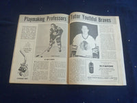 1966 DECEMBER HOCKEY PICTORIAL MAGAZINE - NICE COVER, PHOTOS & STORIES - ST 200R