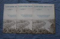 1927-1930 LANCASTER MOTORIST MAGAZINE - LOT OF 12 - O 3737