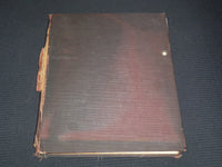 1900'S BRITISH ISLES CANVAS FOLD OUT MAP - KD 4144I