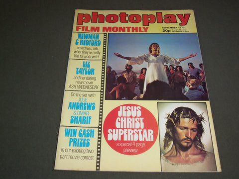 1973 SEPTEMBER PHOTOPLAY FILM MONTHLY MAGAZINE - JESUS CHRIST SUPERSTAR- SP 7586