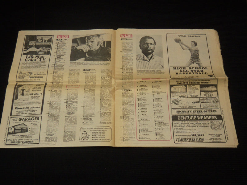 1977 AUGUST 14-20 SALT LAKE TRIBUNE TV WEEK - J. T. KALLIKAK COVER - K 2171