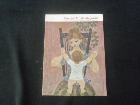 1962 WINTER FAMOUS ARTISTS MAGAZINE-FAMOUS ARTISTS SCHOOLS -WESTPORT, CT-B 1181O