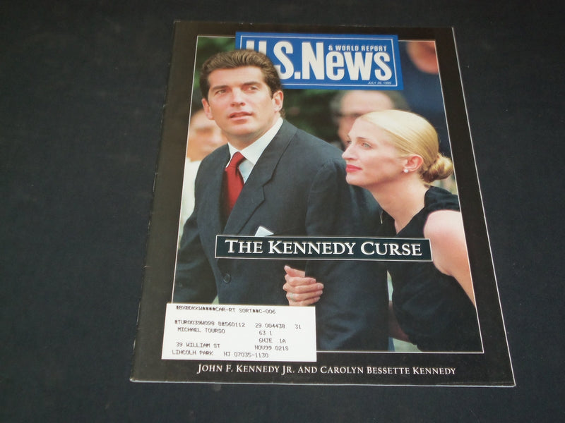 1999 JULY 26 U.S. NEWS & WORLD REPORT MAGAZINE - THE KENNEDY CURSE - SP 7706