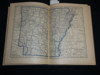 1929 LITERARY DIGEST ATLAS OF THE WORLD HARDCOVER BOOK - KD 6606