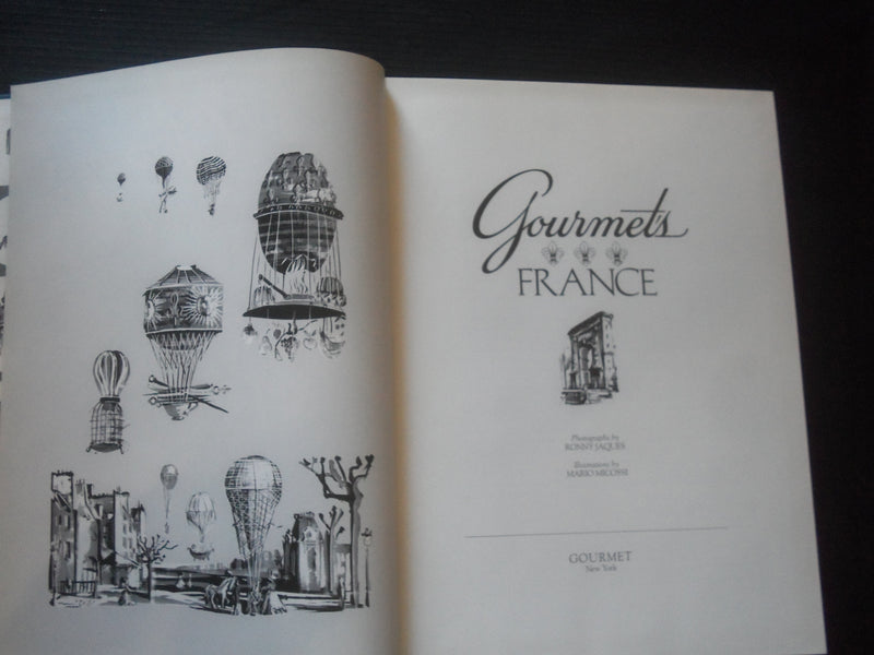 1978 GOURMET'S FRANCE HARDCOVER BOOK - R 734Q