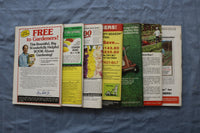 1971-1982 ORGANIC GARDENING MAGAZINE - LOT OF 7 - O 3878