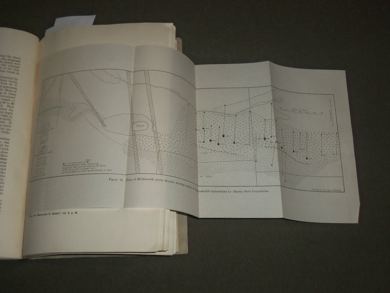 1926 MICHIPICOTEN IRON RANGES GEOLOGICAL SURVEY MEMOIR 147 - CANADA - KD 4516
