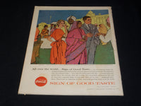 1957 OCTOBER 26 MACLEAN'S MAGAZINE - NICE ILLUSTRATED FRONT COVER - E 4549