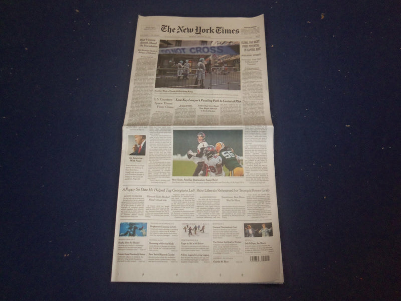 2021 JAN 25 NEW YORK TIMES- GLOBAL FAR RIGHT SENSES POTENTIAL IN RIOT AT CAPITOL