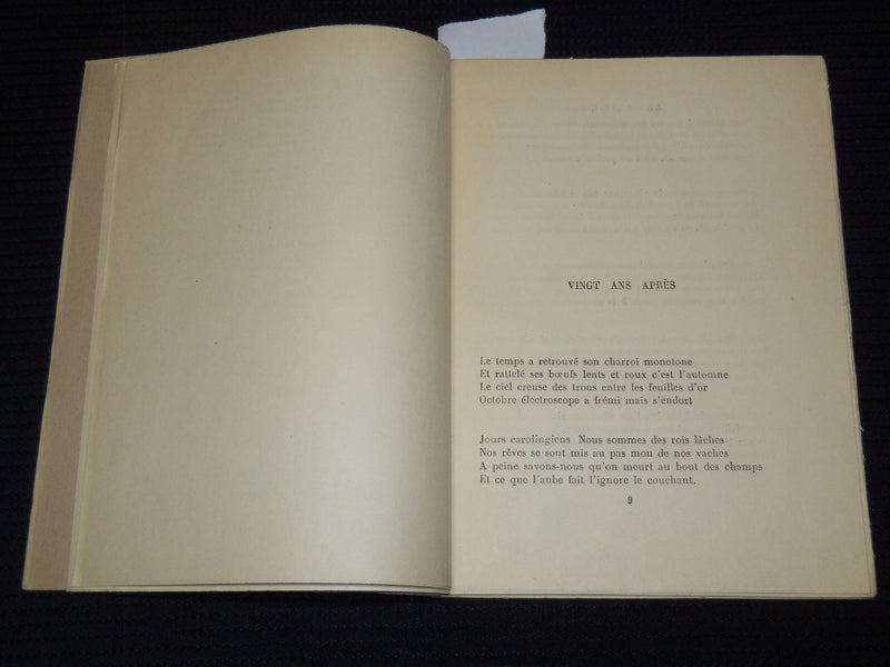 1946 LE CREVE -COEUR PAR ARAGON FRENCH BOOK - J 7389