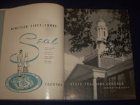 1953 THE SEAL TRENTON NEW JERSEY STATE COLLEGE YEARBOOK - GREAT PHOTOS - YB 11