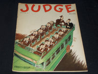 1932 JUNE 18 JUDGE MAGAZINE - NICE ILLUSTRATED FRONT COVER - E 4729