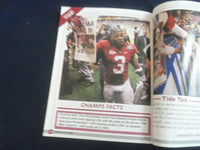 2012 PRIDE OF THE TIDE MAGAZINE BCS CHAMPIONS - UNIVERSITY OF ALABAMA - SP 1221E