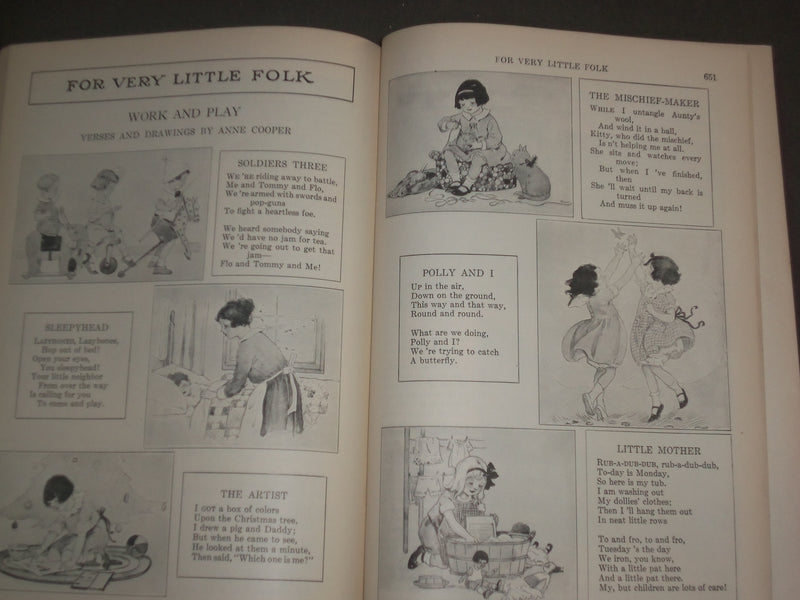 1924 APRIL ST. NICHOLAS MAGAZINE - ILLUSTRATIONS, STORIES & ADS - B 4636